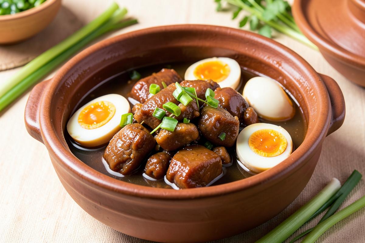 Cách làm thịt kho hột vịt nước dừa ngon chuẩn vị mà vô cùng đưa cơm
