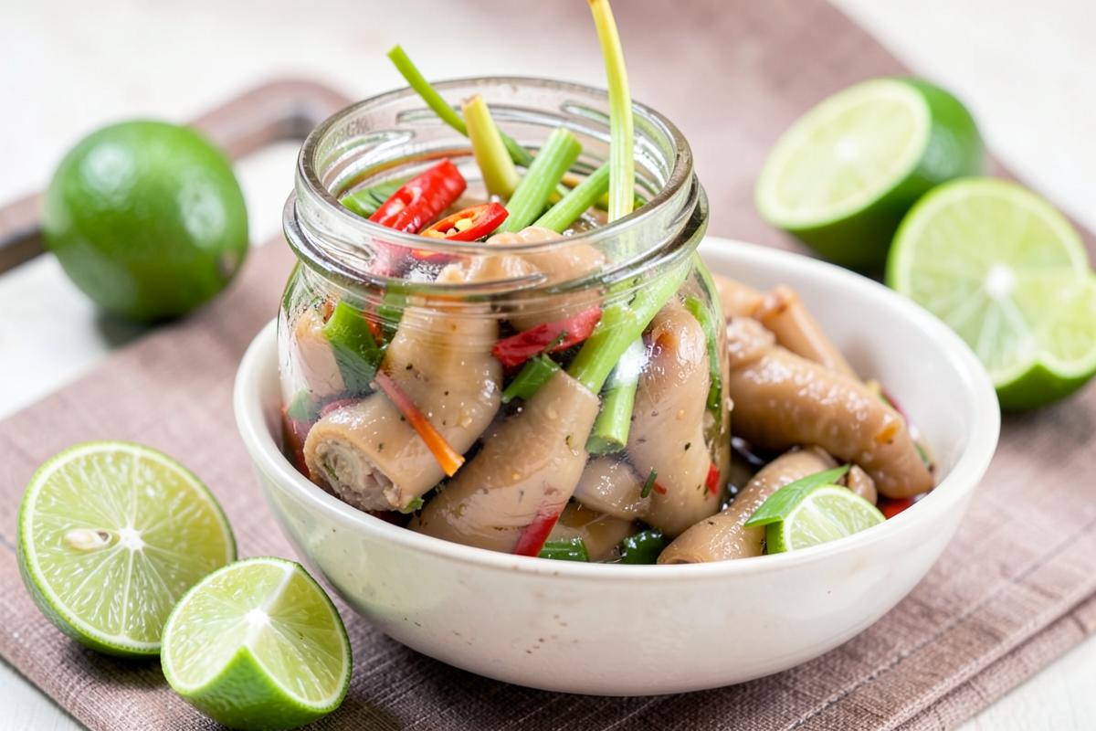 Cách làm chân gà sả ớt sần sật ăn là nghiền