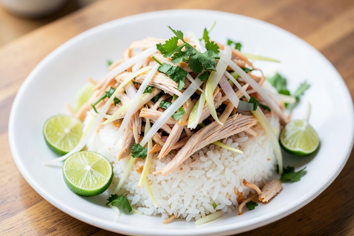 Cách làm cơm gà xé phay thơm ngon bổ dưỡng ăn là mê