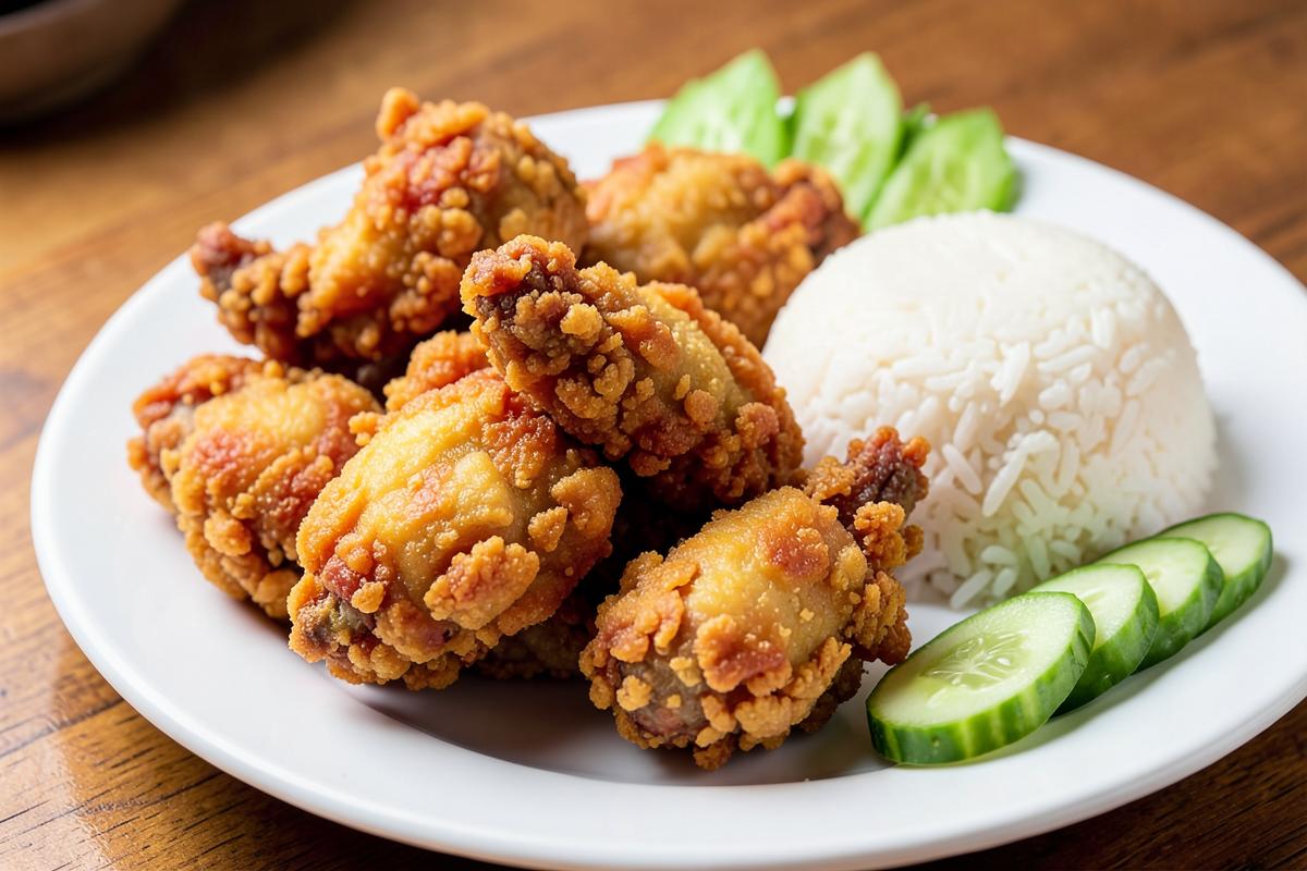 Cách làm cơm gà xối mỡ thơm ngon hấp dẫn mà không bị ngấy