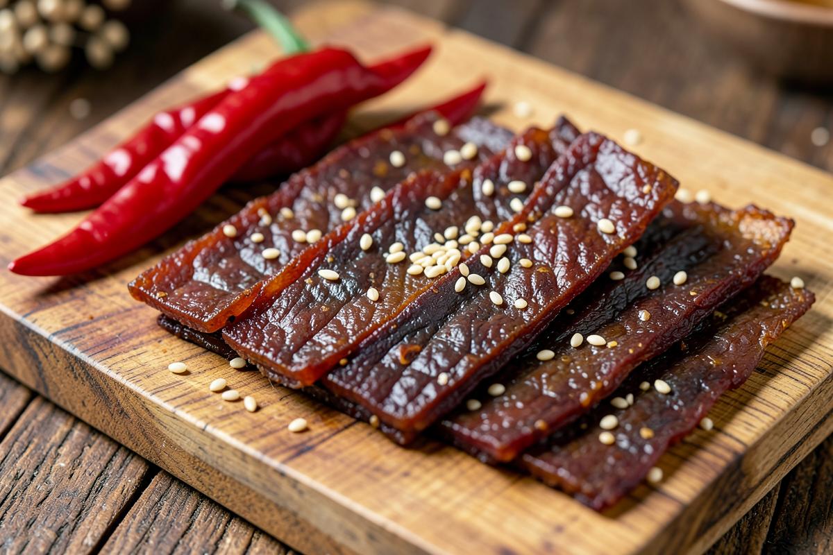 Cách làm thịt bò khô dạng miếng và sợ sieeu ngon lai dai ngày Tết