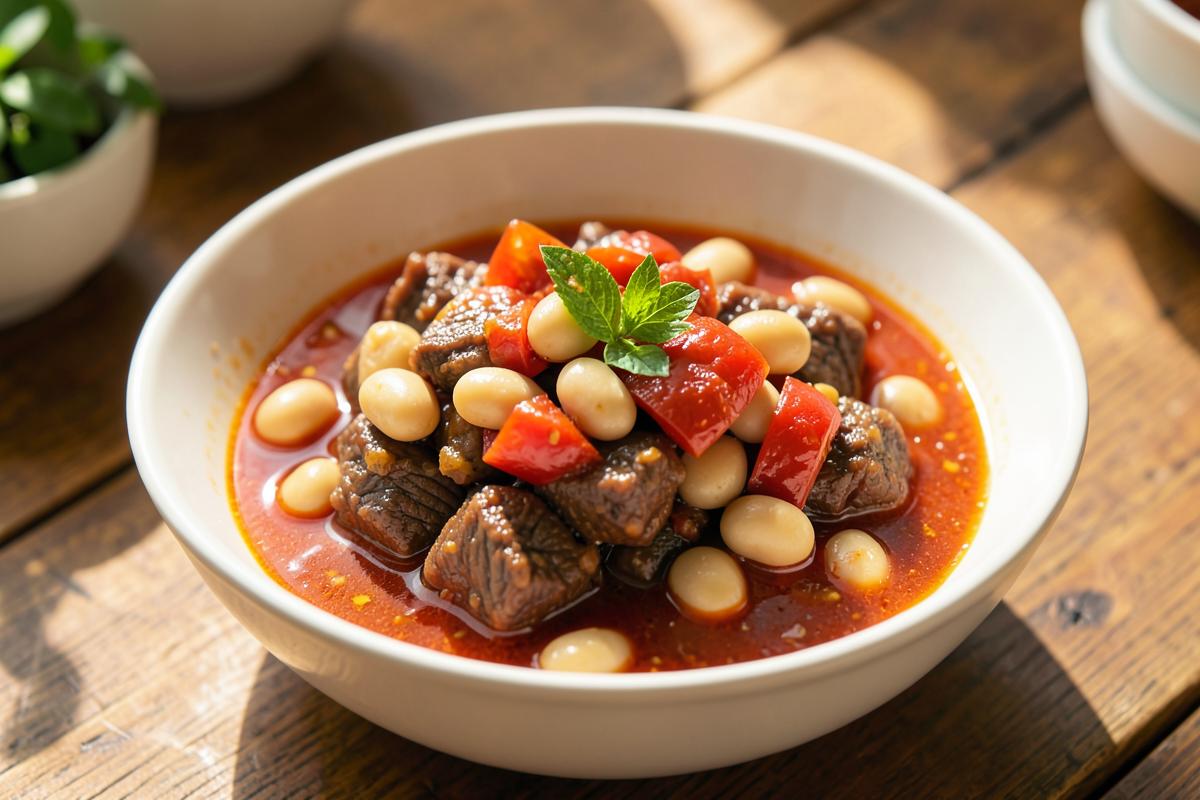 Cách nấu bò nấu đậu thơm mềm, đậm vị, giàu chất dinh dưỡng