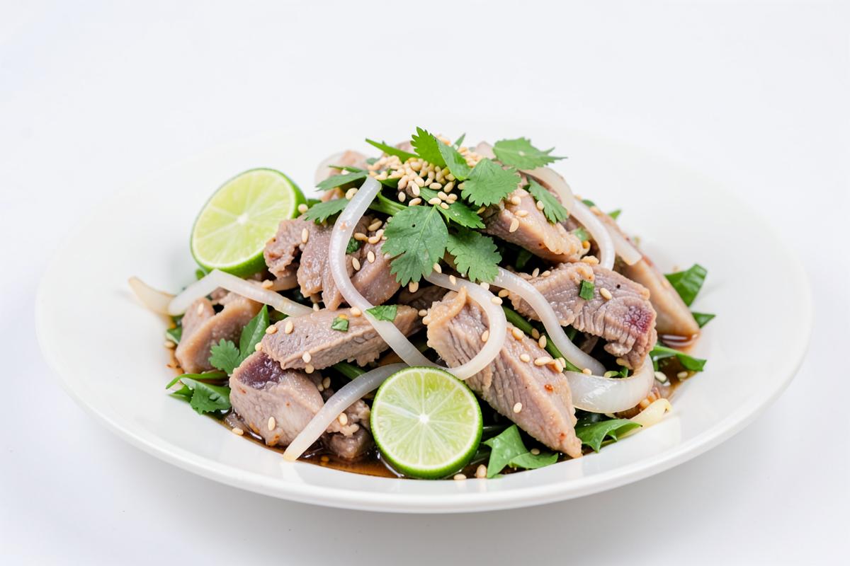 Dê tái chanh – món nhậu không thể thiếu của mùa hè