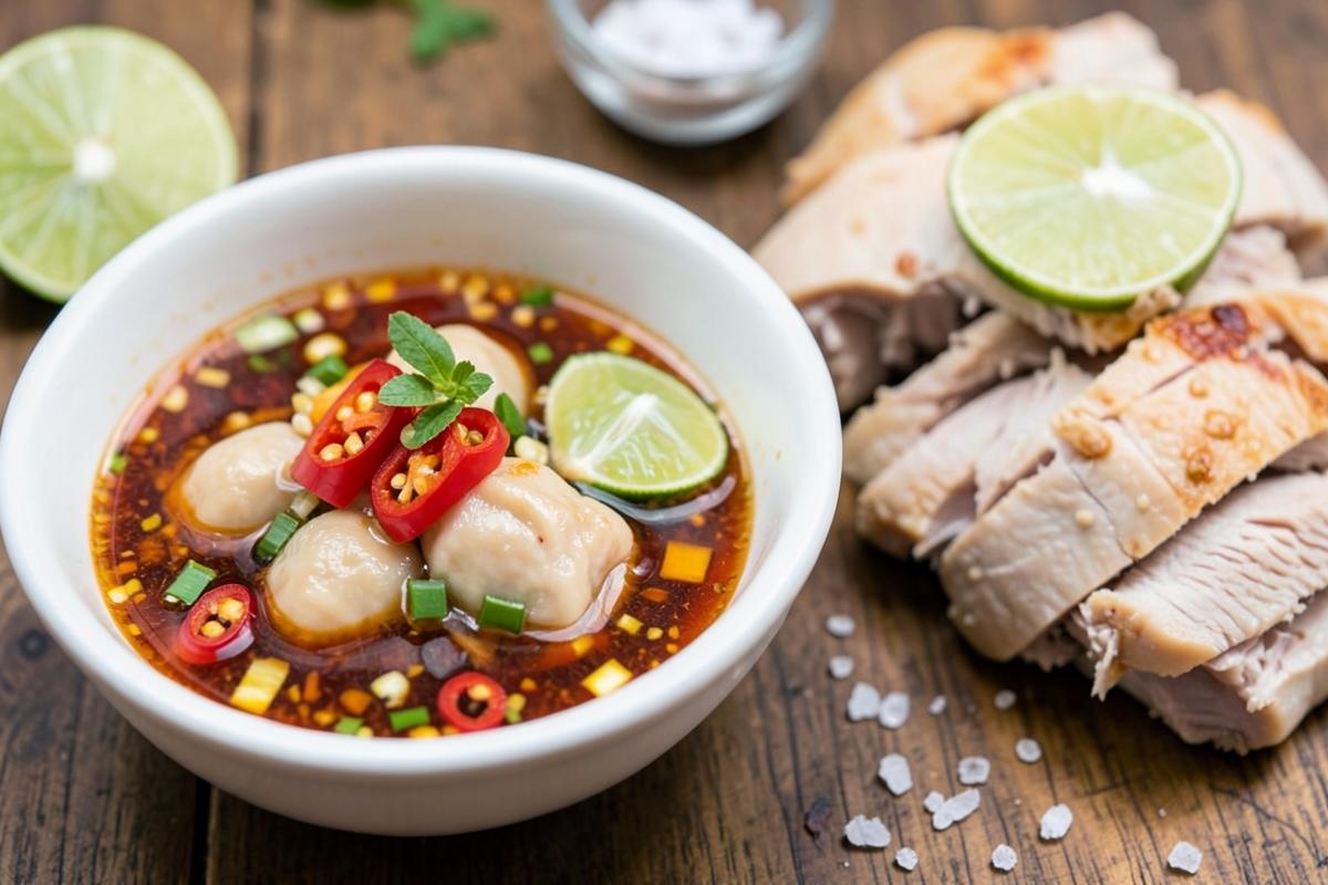 Nước chấm gà luộc | 4 cách pha nước chấm gà ngon, đơn giản