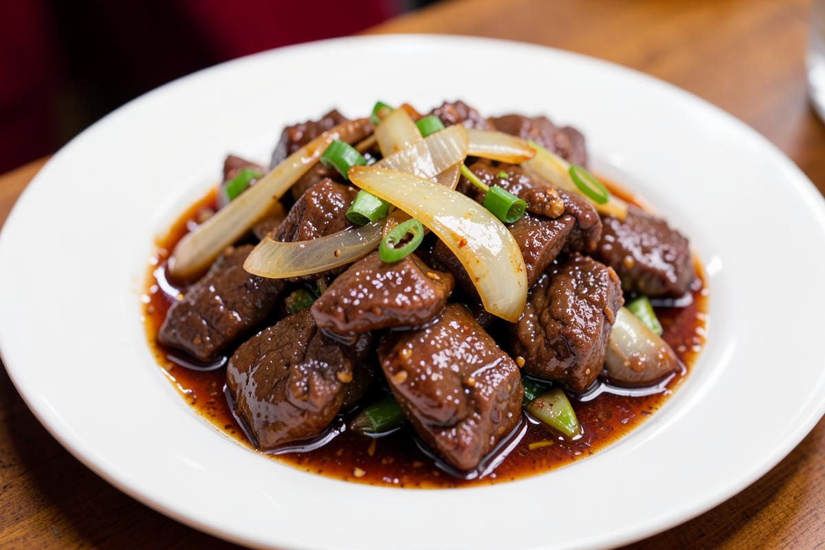 Thịt bò xào hành tây ngon và đơn giản đến không ngờ