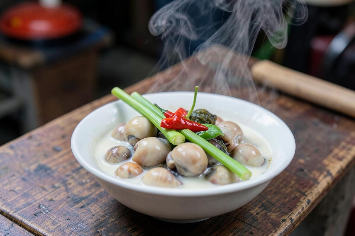 Hướng dẫn cách nấu ốc hút dừa thơm ngon của người miền Trung