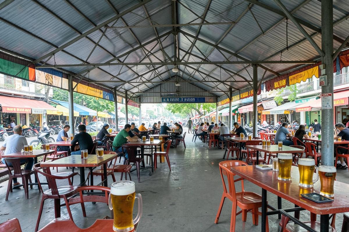 Phân phối bia hơi Hà Nội, hỗ trợ mở quán bia hơi Hà Nội khu vực phường Đại Mỗ, Hà Nội