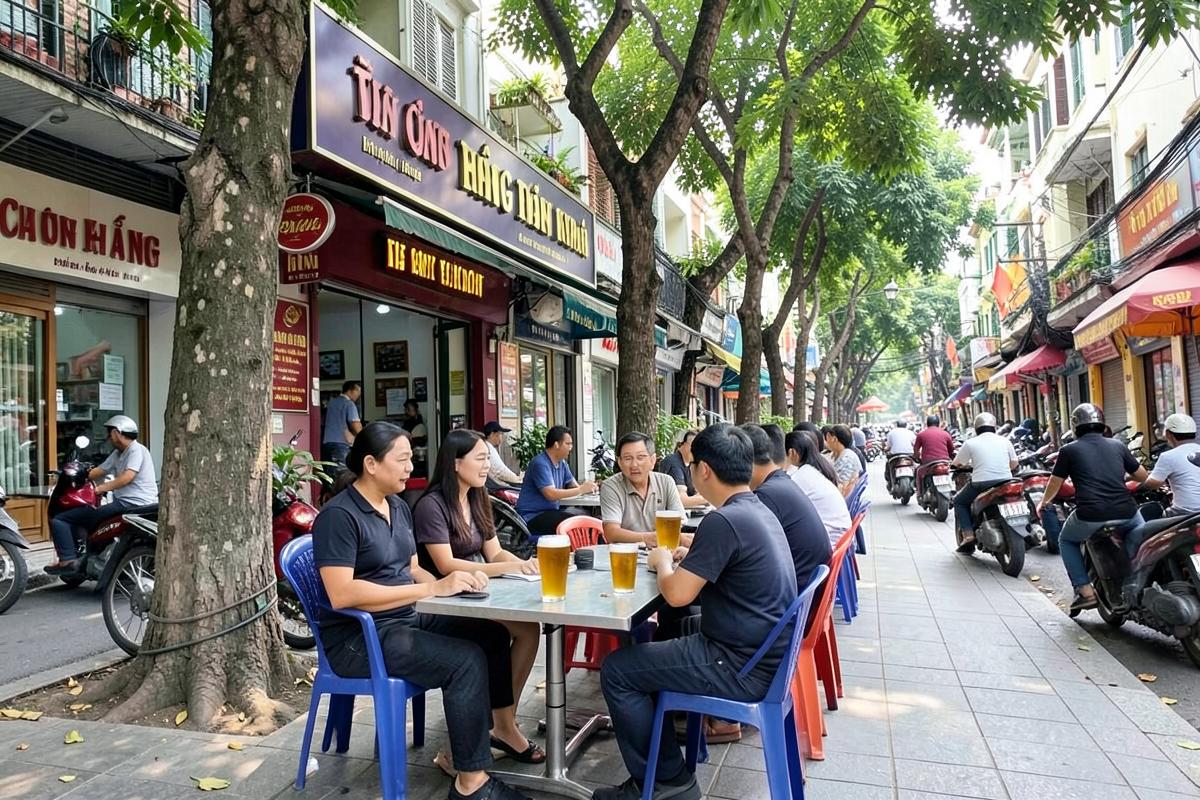 Phân phối bia hơi Hà Nội, hỗ trợ mở quán bia hơi Hà Nội khu vực phường Láng, Hà Nội