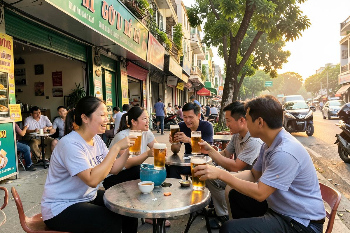 Phân phối bia hơi Hà Nội, hỗ trợ mở quán bia hơi Hà Nội khu vực phường Phúc Lợi, Hà Nội