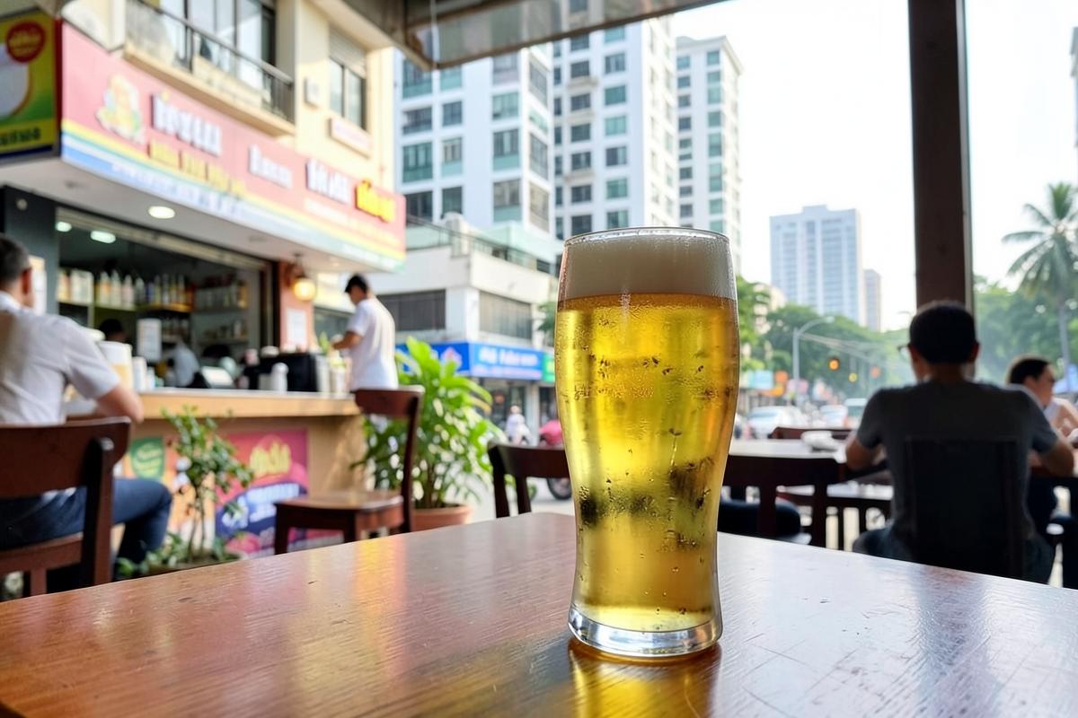 Phân phối bia hơi Hà Nội, hỗ trợ mở quán bia hơi Hà Nội khu vực phường Tây Mỗ, Hà Nội