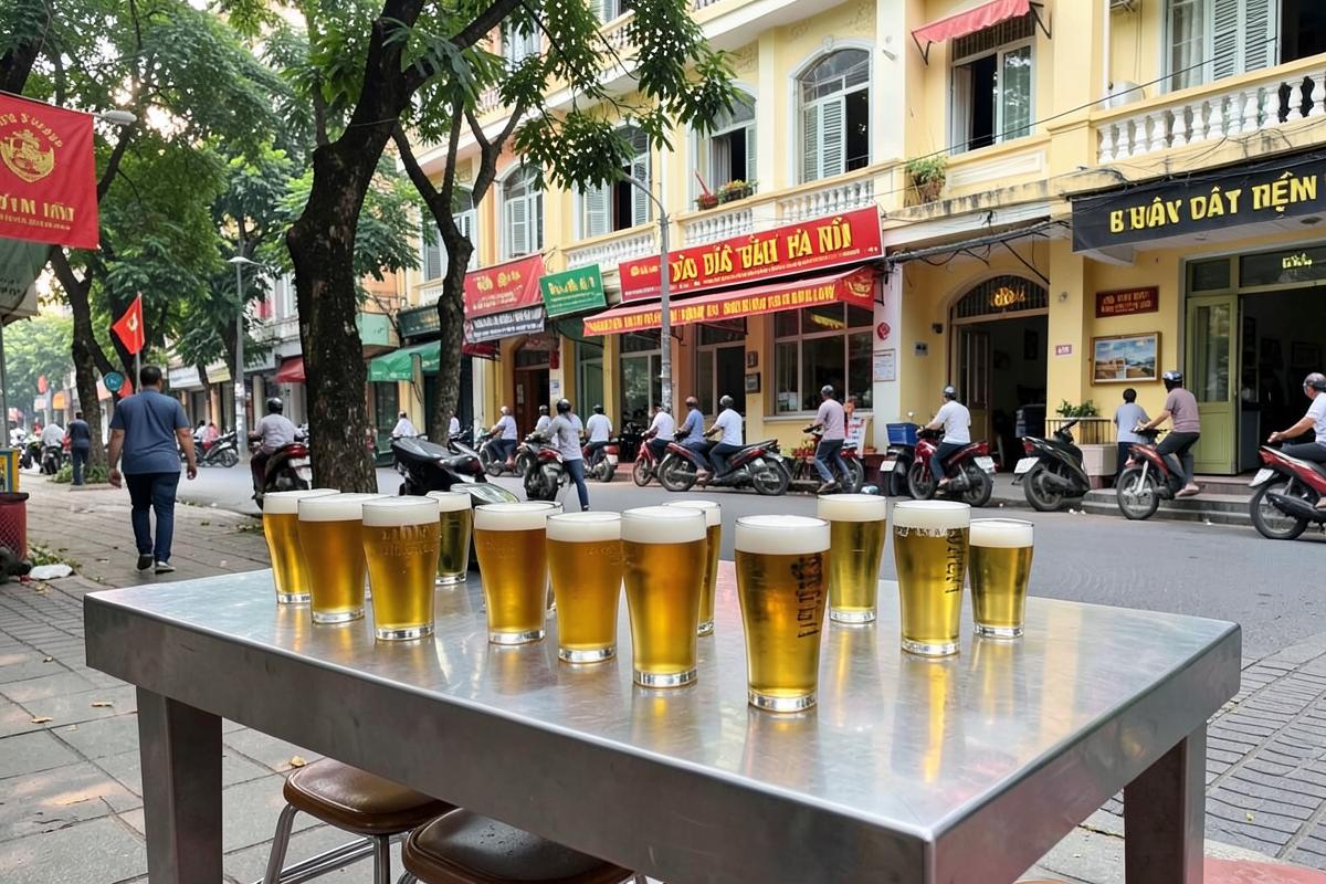 Phân phối bia hơi Hà Nội, hỗ trợ mở quán bia hơi Hà Nội khu vực phường Thanh Liệt, Hà Nội