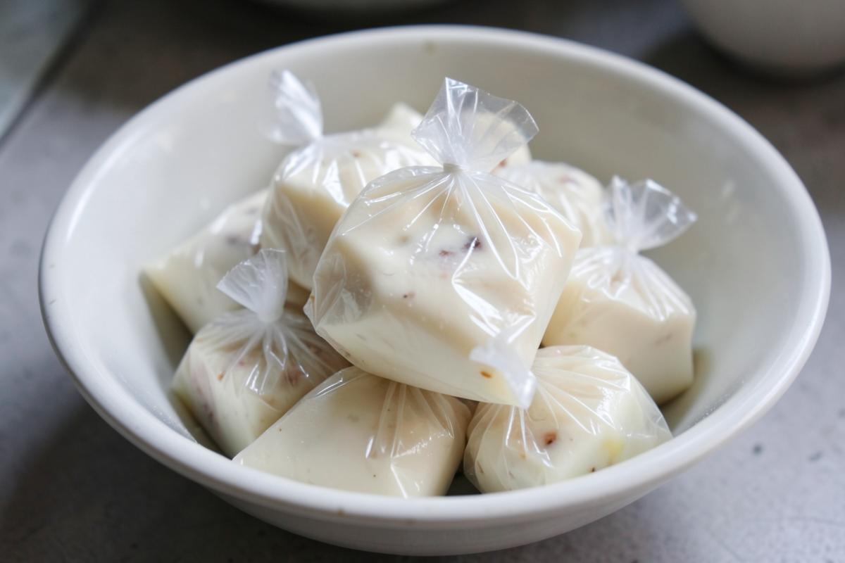 Hướng dẫn cách làm sữa chua túi thơm mát tại nhà