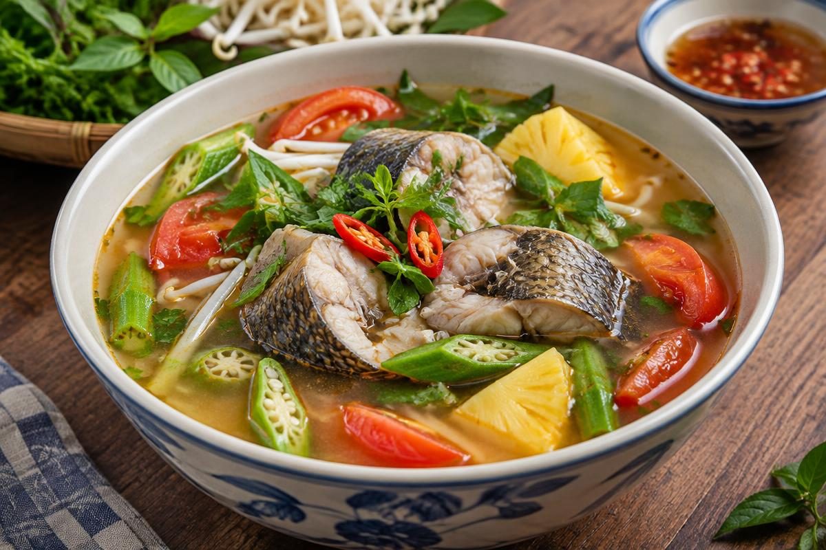 Canh chua cá lóc