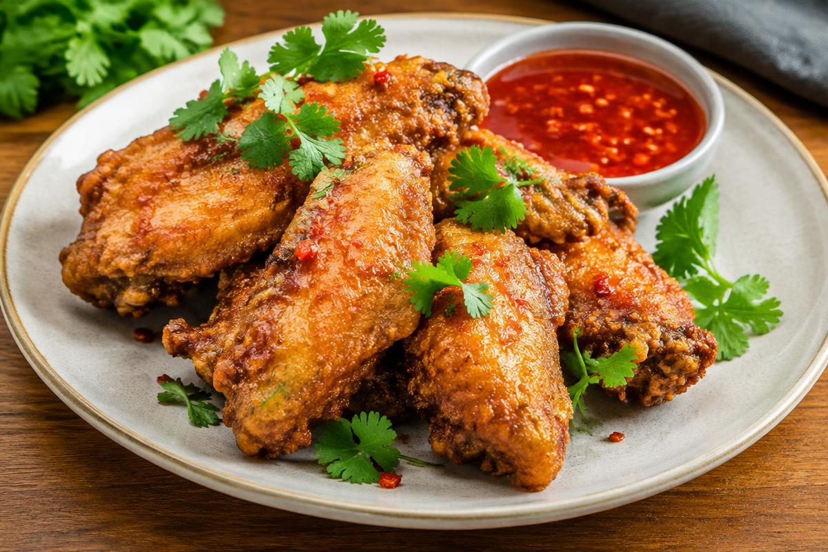 Cánh gà tẩm bột rán