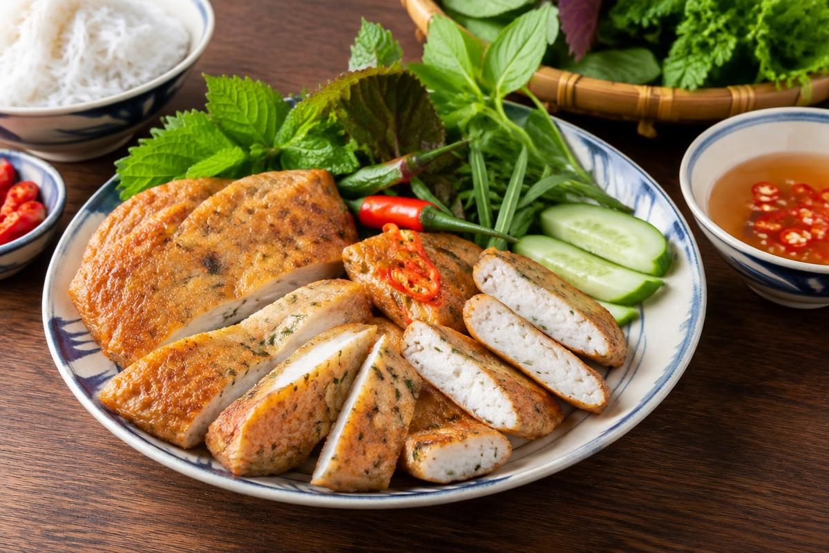 Chả cá áp chảo