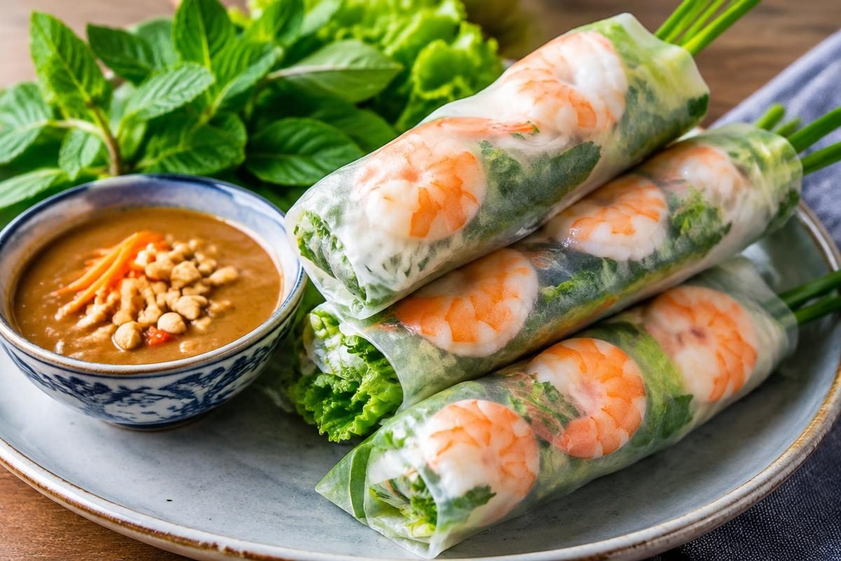 Gỏi cuốn tôm