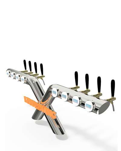 Trụ bia X 8 VÒI