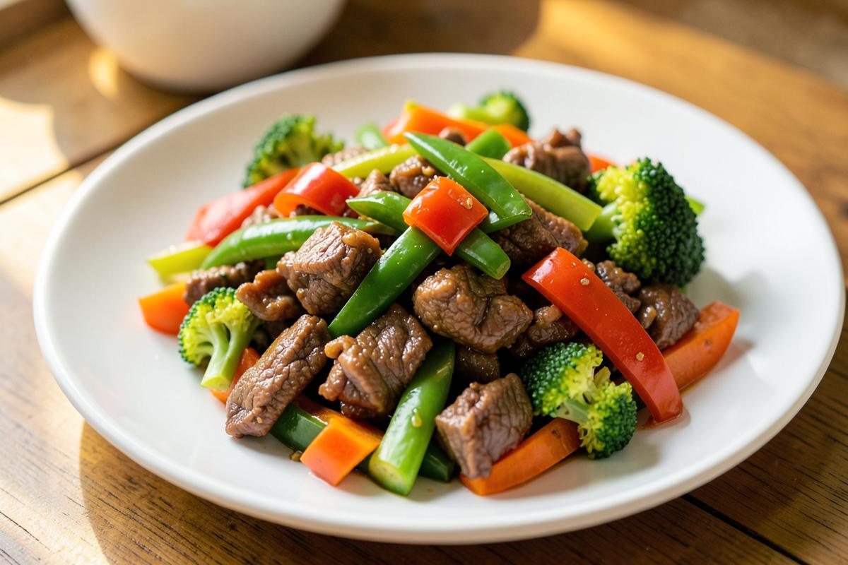 Cách làm món thịt bò xào thập cẩm giàu dinh dưỡng